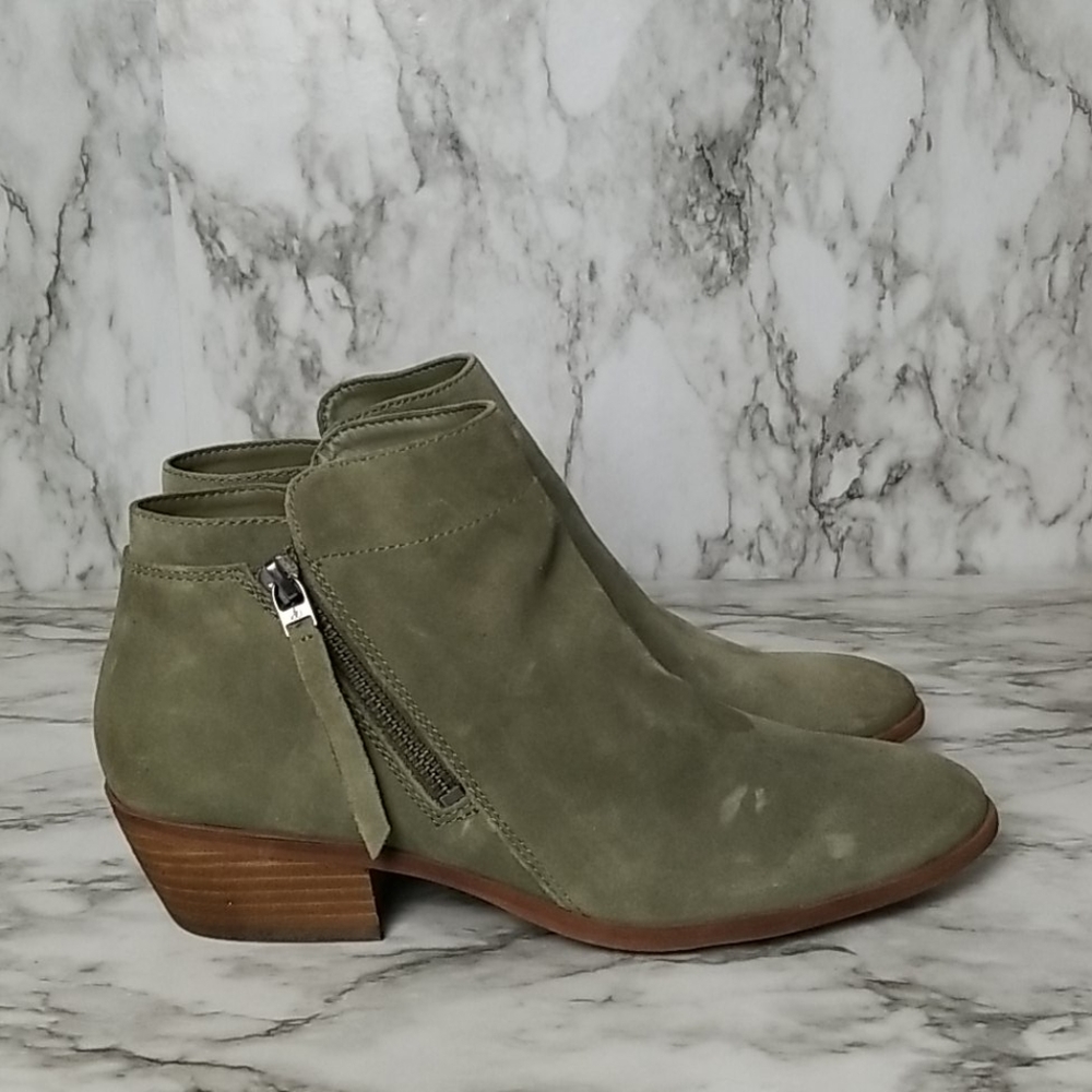 Sam Edelman Women's Suede Packer Ankle Boot